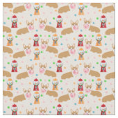 Corgi bubblegum Gewebe - hellrosa Stoff (Nahaufnahme)