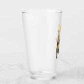 Corgi Butt Birthday Hat Glas (Rechts)