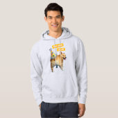 Corgi Butt Birthday Hat Hoodie (Vorne ganz)