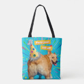 Corgi Butt Birthday Hat Tasche (Rückseite)