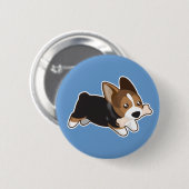 Corgi Button (Vorne & Hinten)