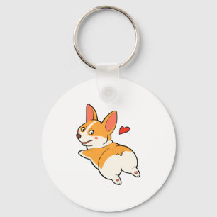 Corgi Butts Schlüsselanhänger