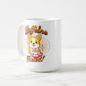 CORGI CAFFEINE FÜHLT! KAFFEETASSE (Vorderseite Links)