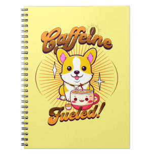 CORGI CAFFEINE FÜHLT! NOTIZBLOCK