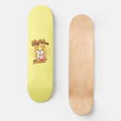CORGI CAFFEINE FÜHLT! SKATEBOARD (Vorderseite)