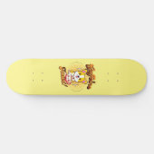 CORGI CAFFEINE FÜHLT! SKATEBOARD (Horizontal)