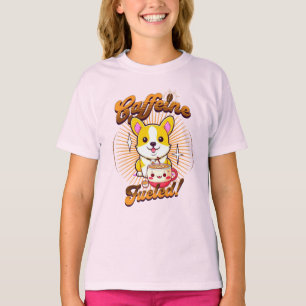 CORGI CAFFEINE FÜHLT! T-Shirt