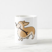 Corgi-Cartoon Kaffeetasse (Mittel)