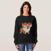 Corgi Cerberus Sweatshirt (Vorne ganz)