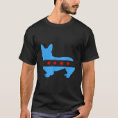 Corgi Chicago Dog Lover T-Shirt (Vorderseite)