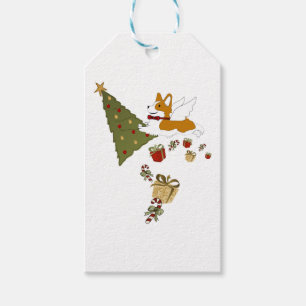 Corgi Christmas Angel - Santa Paws Geschenkanhänger