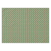 Corgi Christmas Candy Cane Pattern Tischdecke (Vorderseite (Horizontal))