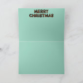 Corgi Christmas Cookie Card Karte (Innenseite)