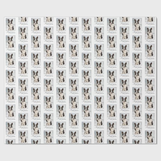 Corgi Christmas Geschenkpapier (Flach)