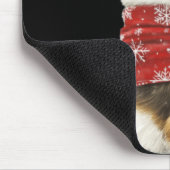 Corgi Christmas Lights Dog Lover Xmas Pajama Pullo Mousepad (Ecke)