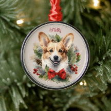 Corgi Christmas Pet Memorial Hunde Zucht