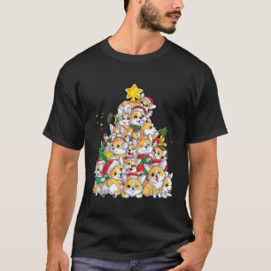 Corgi Christmas Tree T-Shirt