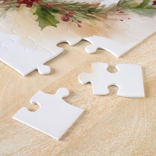 Corgi Christmas Wreath Festivals Puzzle (Seite)