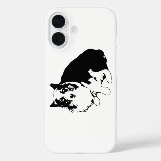 Corgi Clean Edge Case (Rückseite)