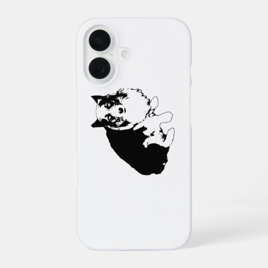 Corgi Clean Edge iPhone 16 Hülle (Rückseite)