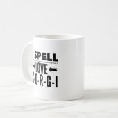 Corgi Coffee Tasse (Vorderseite Links)