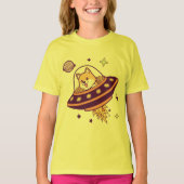 Corgi Commander and the Ramen Rocket T-Shirt (Vorderseite)