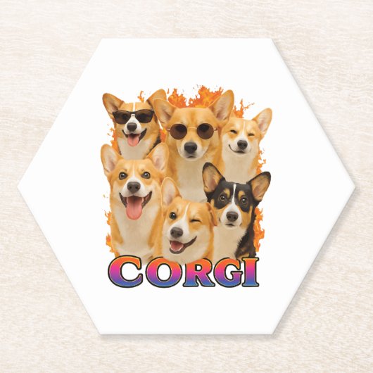 Corgi Copy Untersetzer (Vorderseite)