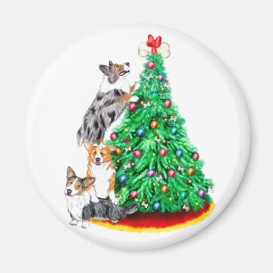 Corgi Cristmas Reach Goals Magnet