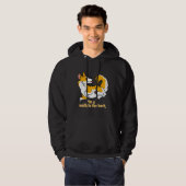 Corgi Cuddle Hoodie (Vorne ganz)