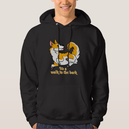 Corgi Cuddle Hoodie (Vorderseite)