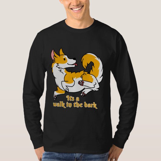 Corgi Cuddle T-Shirt (Vorderseite)