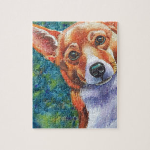 Corgi Curious Dog Puzzle