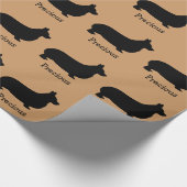 Corgi Custom Wrapping Paper Geschenkpapier (Ecke)