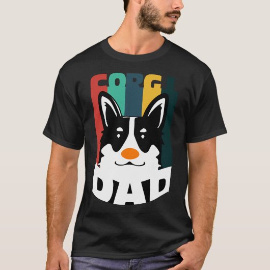 Corgi Dad 550 T-Shirt (Vorderseite)