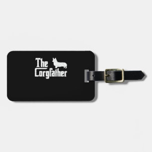 Corgi Dad der Corgfather Lustiges Corgi Liebhaber Gepäckanhänger