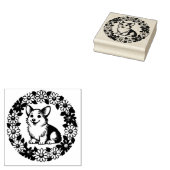 Corgi Daisy Gummistempel (Stempel)
