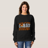 Corgi Dog 1042 Sweatshirt (Vorne ganz)