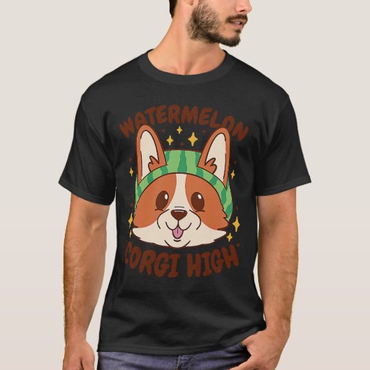 Corgi Dog 8 T-Shirt (Vorderseite)