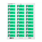 Corgi Dog Address Labels (Vorne)