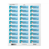 Corgi Dog Address Labels (Vorne)