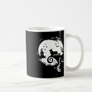 Corgi Dog And Moon Halloween Anzug Dog Lover Fun Kaffeetasse