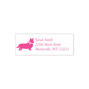 Corgi Dog Baby Shoppy Welsh Pembroke Permastempel