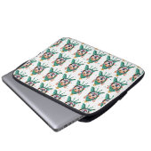 Corgi Dog Breed Christmas Laptopschutzhülle (Vorne Knopf)