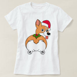 Corgi Dog Christmas T-Shirt