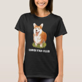 Corgi Dog Cute Playful Puppy T-Shirt (Vorderseite)