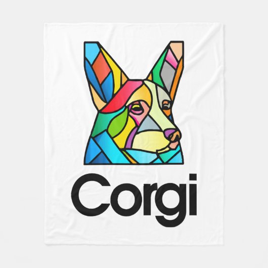 Corgi Dog Eigentümer Pembroke Walisisch Corgi Men Fleecedecke (Vorderseite)