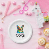 Corgi Dog Eigentümer Pembroke Walisisch Corgi Men Pappteller (Party)