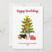 Corgi Dog Familie Weihnachten (Vorderseite)