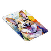 Corgi Dog Foto Magnet (Rechte Seite)