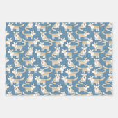 Corgi Dog Geschenkpapier Set (Vorderseite)